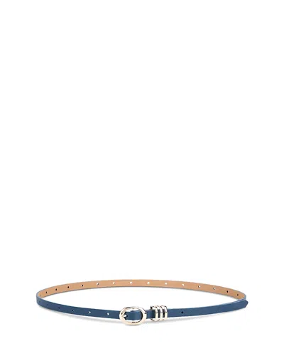 ETTIKA WOMEN'S CLASSIC SKINNY LEATHER BELT