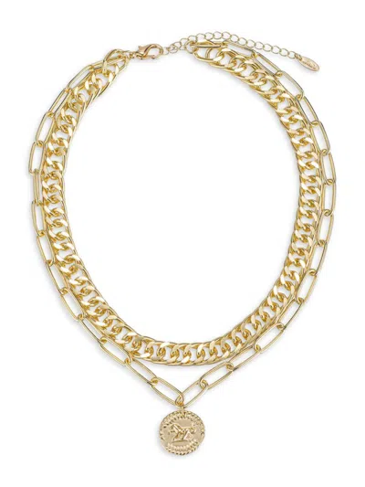 Ettika Coin Layered Necklace In Neutral