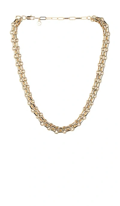 Ettika Woven Necklace In Gold