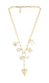Ettika X Revolve Lariat Charm Necklace