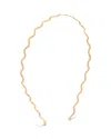 Ettika Zigzag Headband In Gold