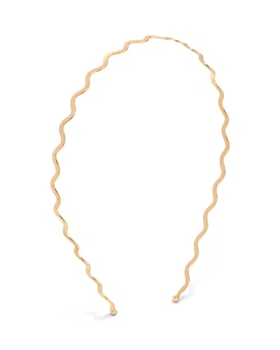 Ettika Zigzag Headband In Gold