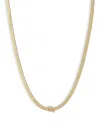 Ettika Zodiac Herringbone Necklace, 12-17 In Scorpio
