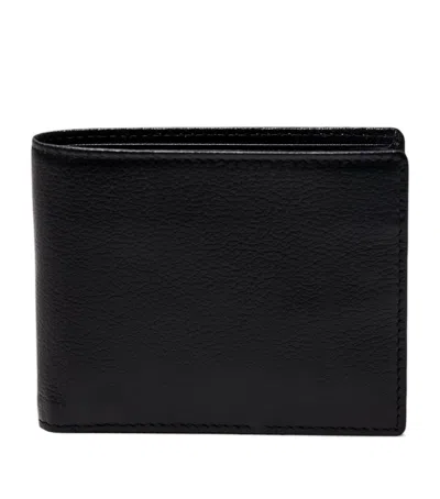 Ettinger 6-slot Capra Bifold Wallet In Black