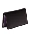 Ettinger 8-slot Sterling Hide Coat Wallet In Purple
