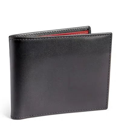 Ettinger Leather Sterling Bifold Wallet In Red