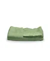 Ettitude Airy Cleanbamboo Sateen+ Flat Sheet, California King In Fern