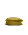 Ettitude Set Of 2 Sateen Pillowcases In Brass