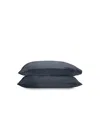 Ettitude Set Of 2 Sateen Pillowcases In Indigo