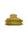 Ettitude Airy Cleanbamboo Sateen+ Sheet Set, King In Brass