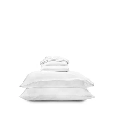 Ettitude Airy Cleanbamboo Sateen+ Sheet Set, King In Cloud