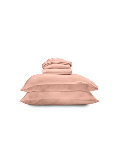 Ettitude Airy Cleanbamboo Sateen+ Sheet Set, King In Quartz