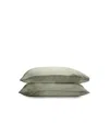 Ettitude Set Of 2 Sateen Pillowcases In Gray