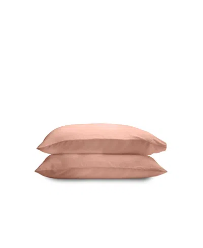 Ettitude Airy Cleanbamboo Sateen+ Standard Pillowcase Set In Quartz
