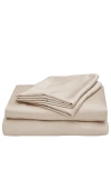 Ettitude Cal King Signature Sateen Sheet Set In Ivory