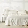 Ettitude Cleanbamboo Hemp™ Linen+ Duvet Cover In Stone