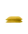 Ettitude Cleanbamboo Hemp Linen + Pillowcase Set, King In Honey