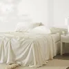 Ettitude Cleanbamboo Hemp™ Linen+ Sheet Set In Stone