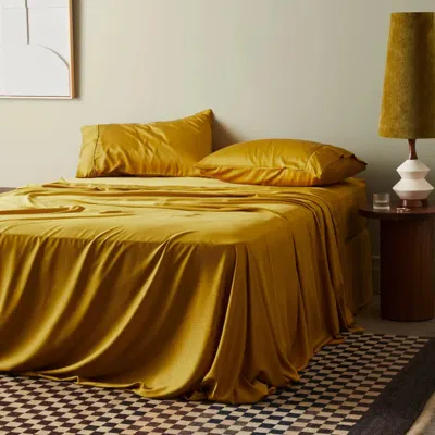 Ettitude Cleanbamboo® Sheet Set In Saffron