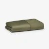 Ettitude Cleanbamboo® Signature Sateen Flat Sheet In Moss