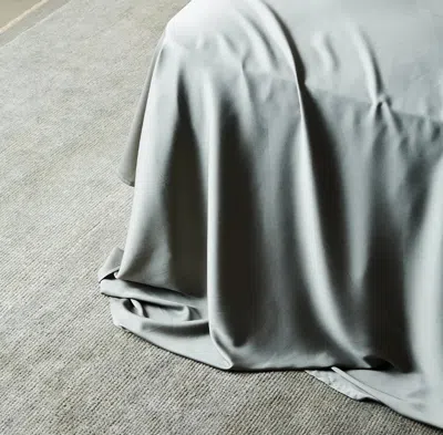 Ettitude Cleanbamboo® Signature Sateen Flat Sheet In Sage