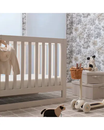 Ettitude Linen+ Bamboo Crib & Toddler Fitted Sheet In Multi