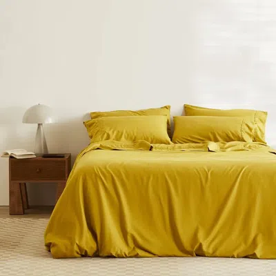Ettitude Linen+ Bamboo Duvet Cover In King/cal King