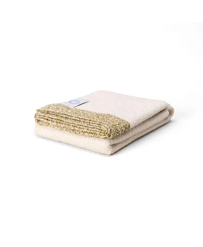 Ettitude Luxe Bamboo Boucle Bath Towels In Nude