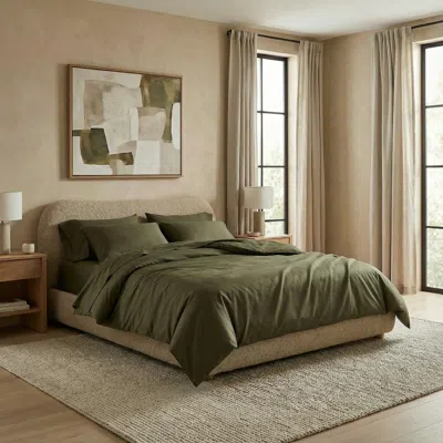 Ettitude Luxe Bamboo Duvet Cover In Cypress