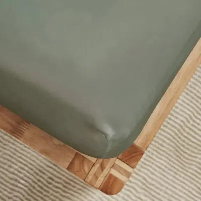 Ettitude Luxe Bamboo Fitted Sheet In Fern