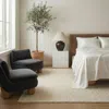 Ettitude Luxe Bamboo Flat Sheet In Cloud