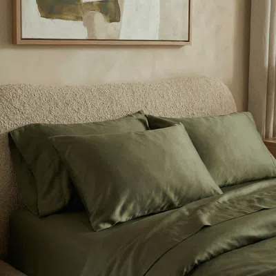 Ettitude Luxe Bamboo Pillowcase Set In Cypress