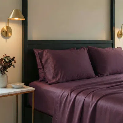 Ettitude Luxe Bamboo Pillowcase Set In Fig