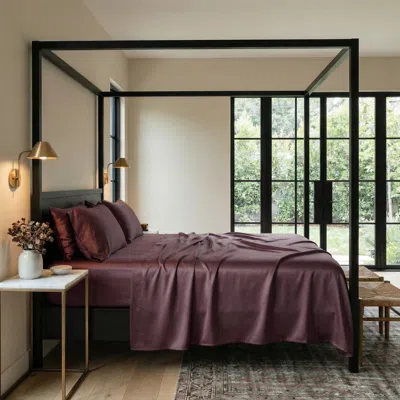 Ettitude Luxe Bamboo Sheet Set In Fig