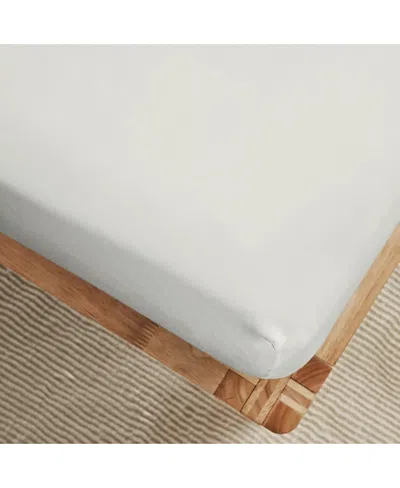 Ettitude Luxe Cleanbamboo Sateen+ Fitted Sheet, Full In Gray
