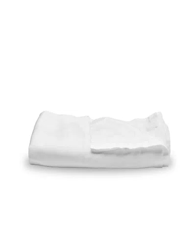 Ettitude Luxe Cleanbamboo Sateen+ Fitted Sheet, King In White