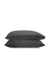 Ettitude Luxe Cleanbamboo Sateen+ Pillowcase Set, King In Black