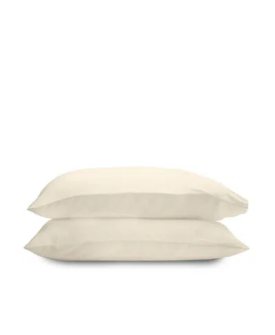 Ettitude Luxe Cleanbamboo Sateen+ Pillowcase Set, King In White