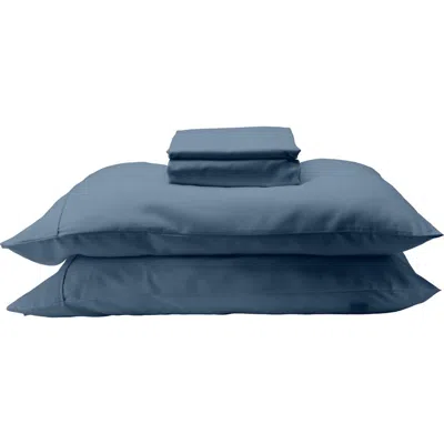 Ettitude Clean Lyocell & Hemp Sheet Set In Ink