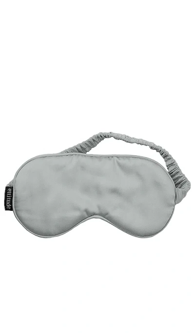 Ettitude Sateen Eye Mask In Sage