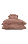 Ettitude Sateen Sheet Set In Copper
