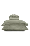 Ettitude Sateen Sheet Set In Fern