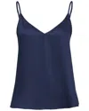 Ettitude Sateen Solid Cami In Blue