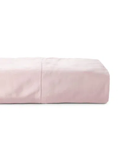 Ettitude Sateen Solid Flat Sheet In Rose