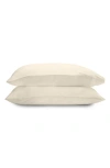 Ettitude Set Of 2 Luxe Sateen Pillowcases In Neutral