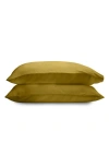 Ettitude Set Of 2 Sateen Pillowcases In Brass