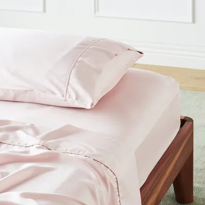 Ettitude Signature Bamboo Flat Sheet In Rose