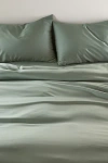 Ettitude Signature Sateen Duvet Cover In Green At Urban Outfitters