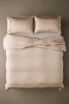 Ettitude Signature Sateen Duvet Cover In Tan At Urban Outfitters In Gold