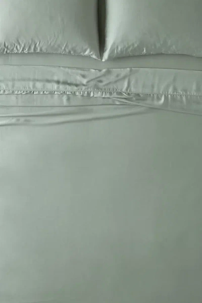 Ettitude Signature Sateen Sheet Set In Green At Urban Outfitters